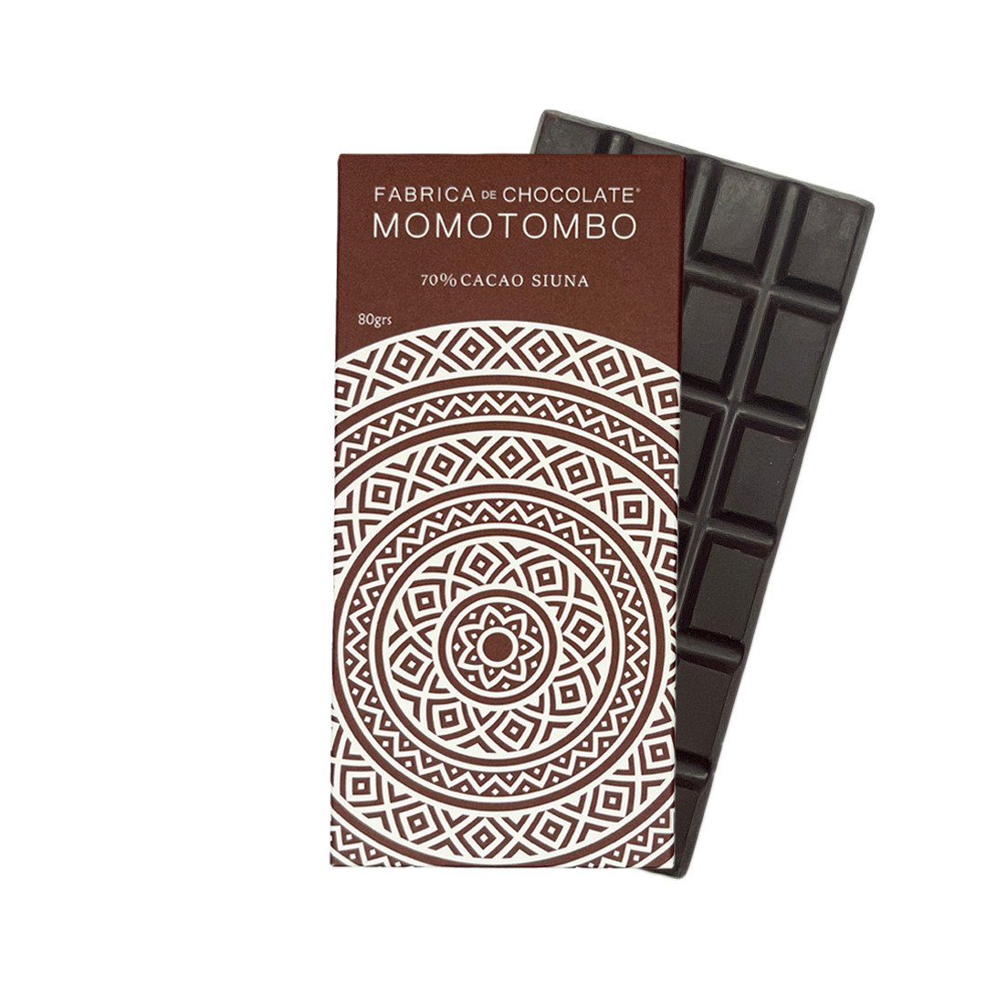Fábrica de Chocolate Momotombo - Fondente 70% Siuna - Nicaragua