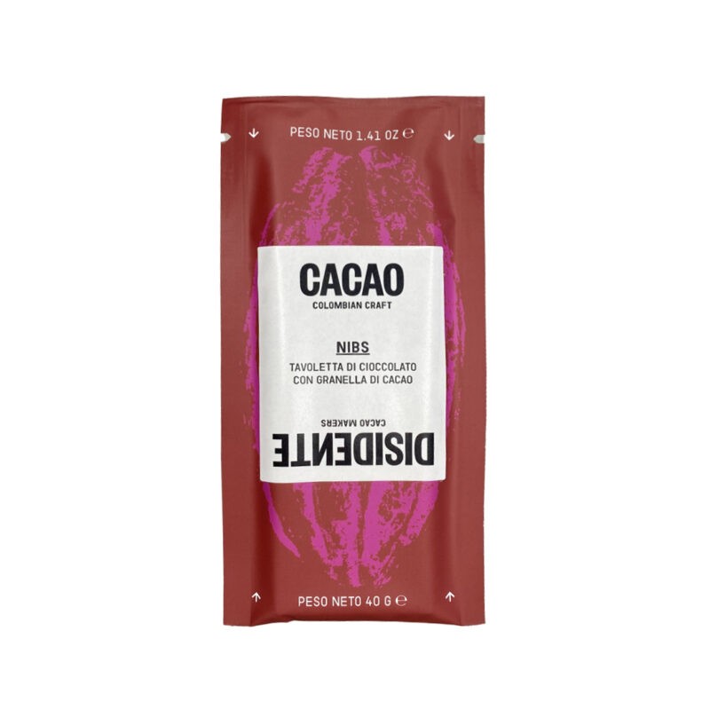 Disidente - Fondente 70% con Nibs di cacao - Colombia