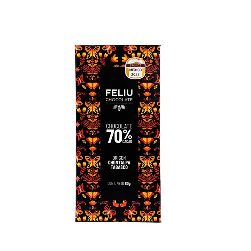 Feliu - Fondente 70% cacao Chontalpa, Tabasco - Messico