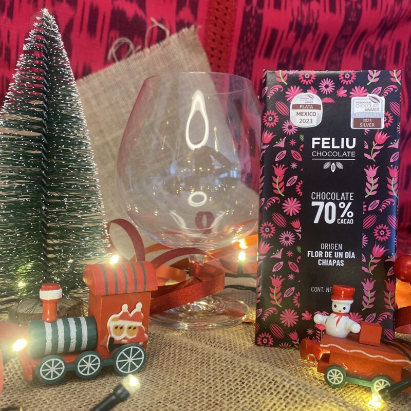 Feliu – Cioccolato Fondente 70% Flor de un Día, Chiapas + Calice Napolèon