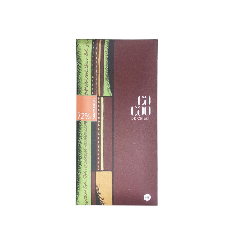 Cacao  de Origen - Cioccolato fondente 72% cacao San Manuel- Venezuela