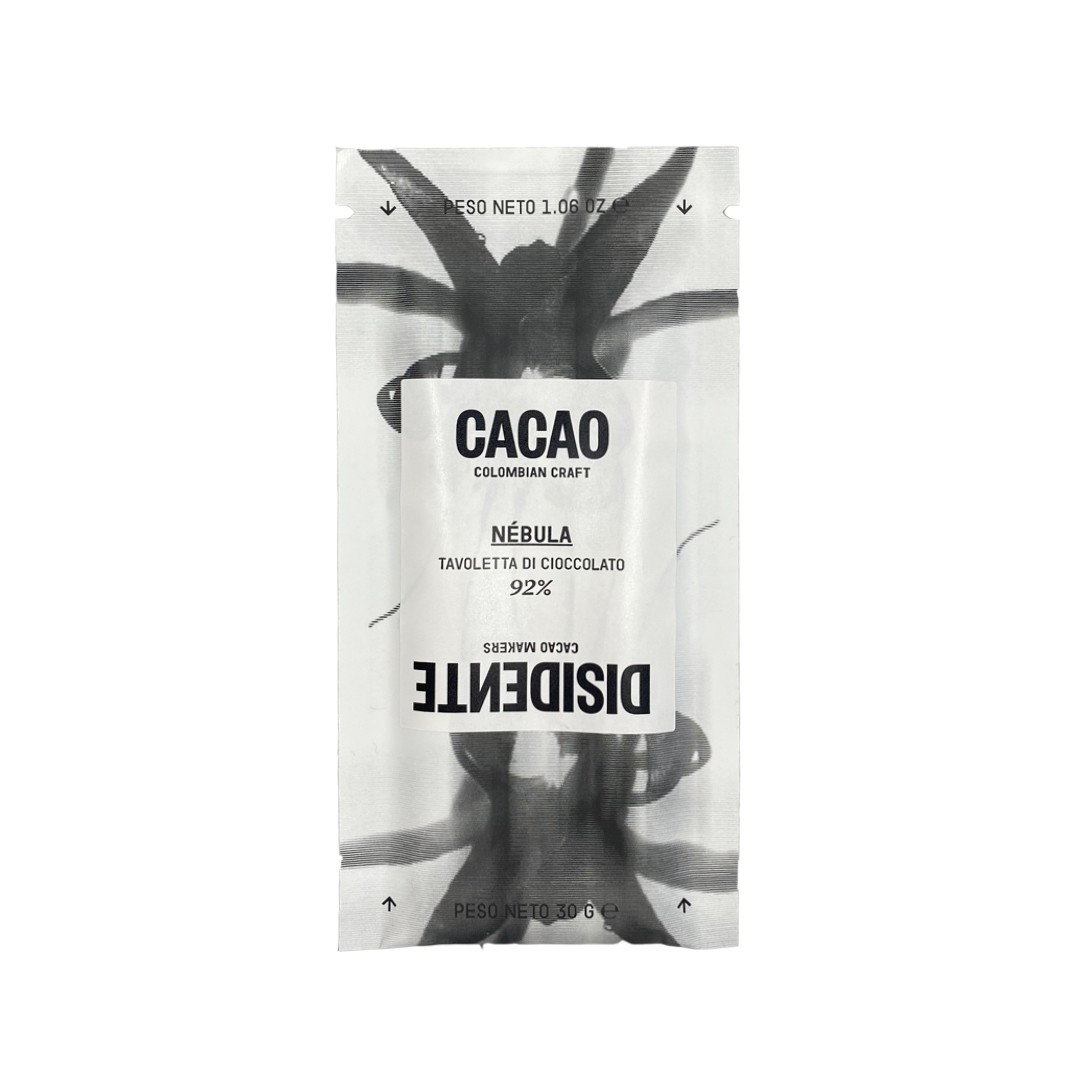 Disidente  - Fondente 92% Nebula - Cacao Colombia