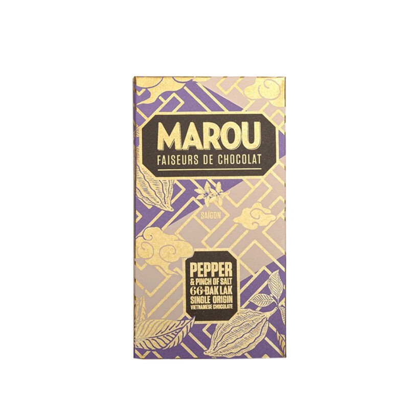 Marou - Fondente 66% Dak Lak - Pepe e sale - Vietnam