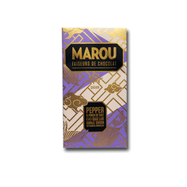 Marou - Fondente 66% Dak Lak - Pepe e sale - Vietnam