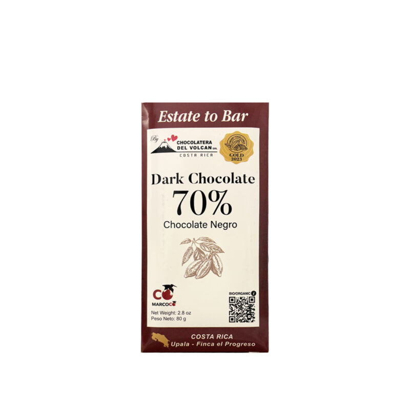 Chocolatera del Volcan - Fondente 70% - Costa Rica