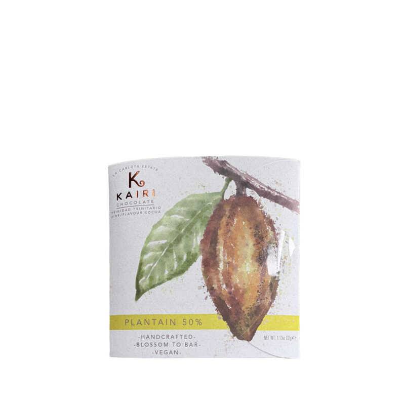 Kairi Chocolate – Fondente 50% Platano - Trinidad & Tobago
