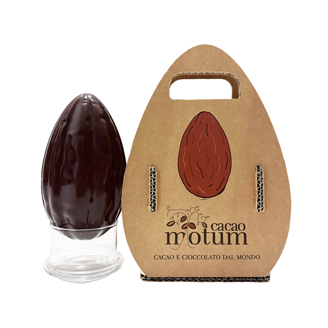 Uovo Cabossa cioccolato fondente 70% cacao Madagascar