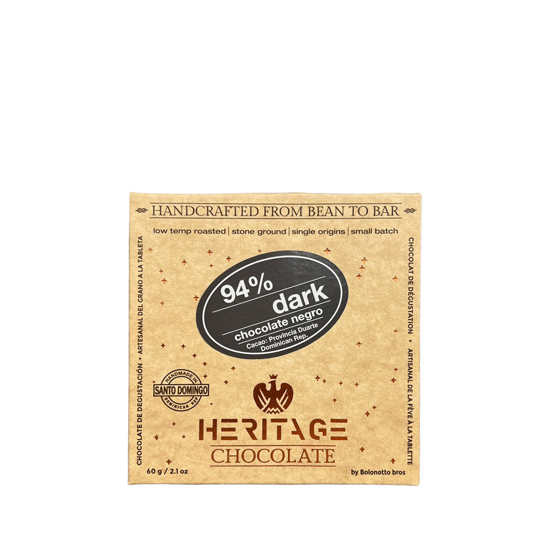Heritage - Fondente 94% - Repubblica Domenicana