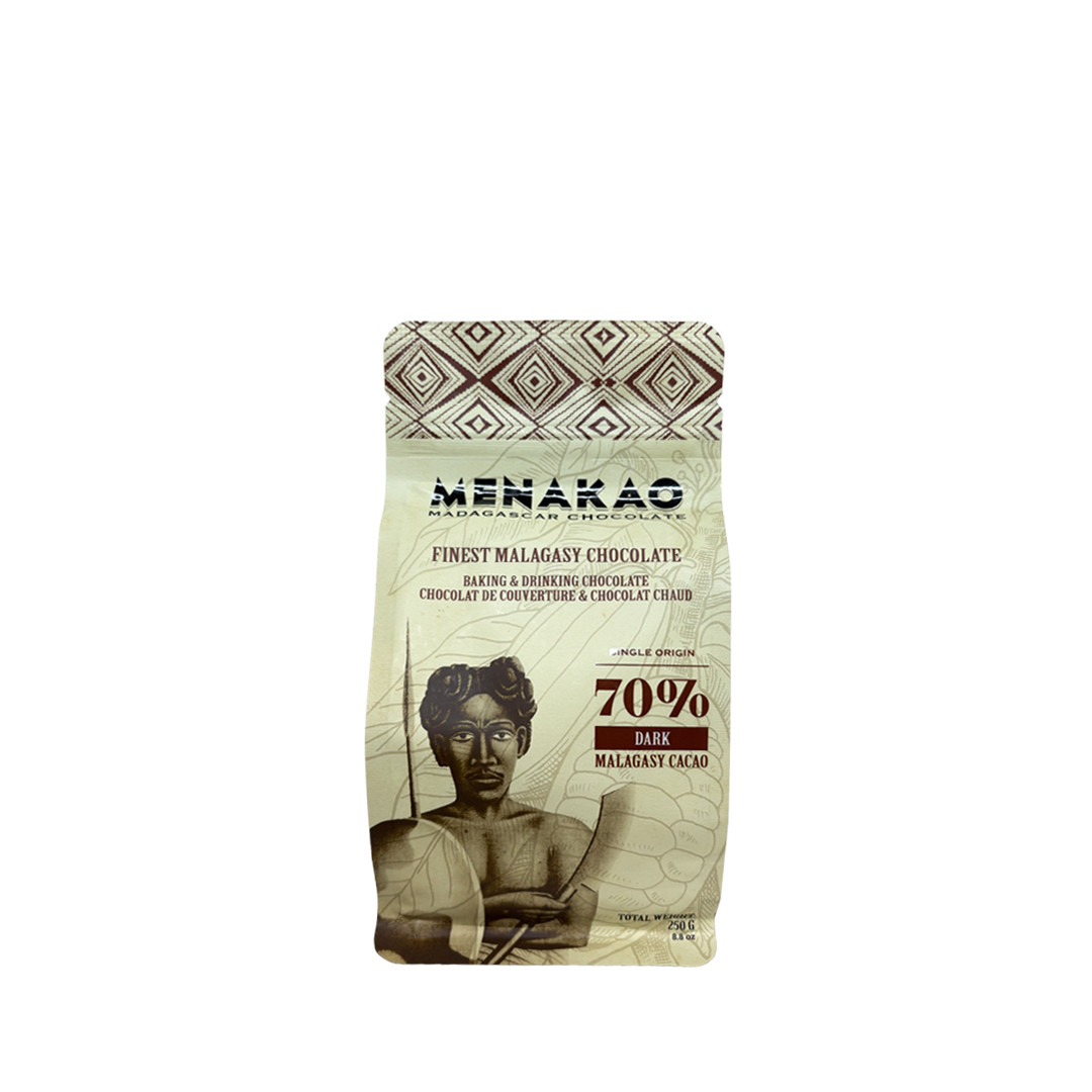 MENAKAO - Gocce di cioccolato 70% cacao Madagascar