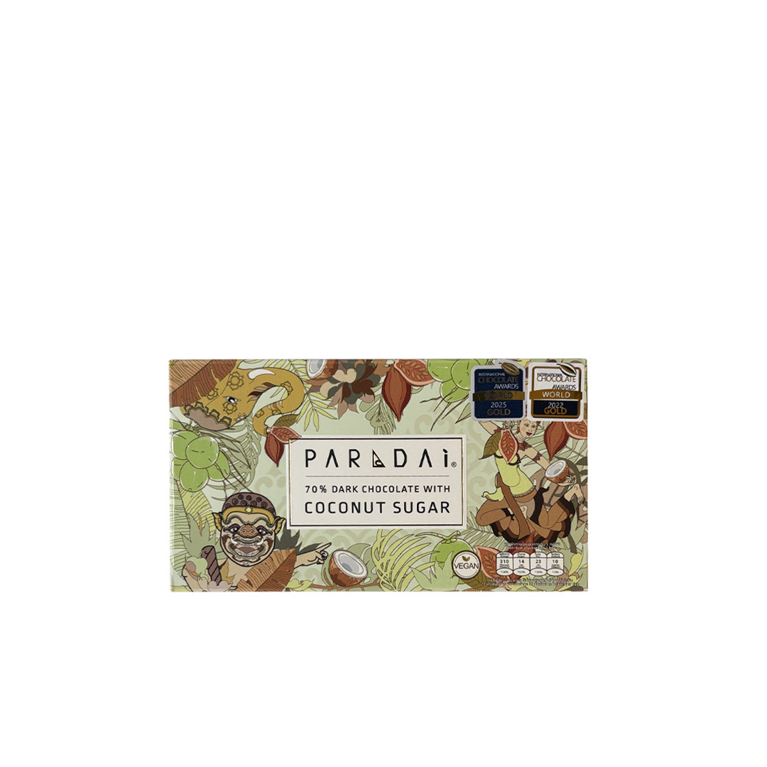 Paradai - Fondente 70% con Zucchero di Fiori di Cocco - Nakhon Si Thammarat - Thailandia