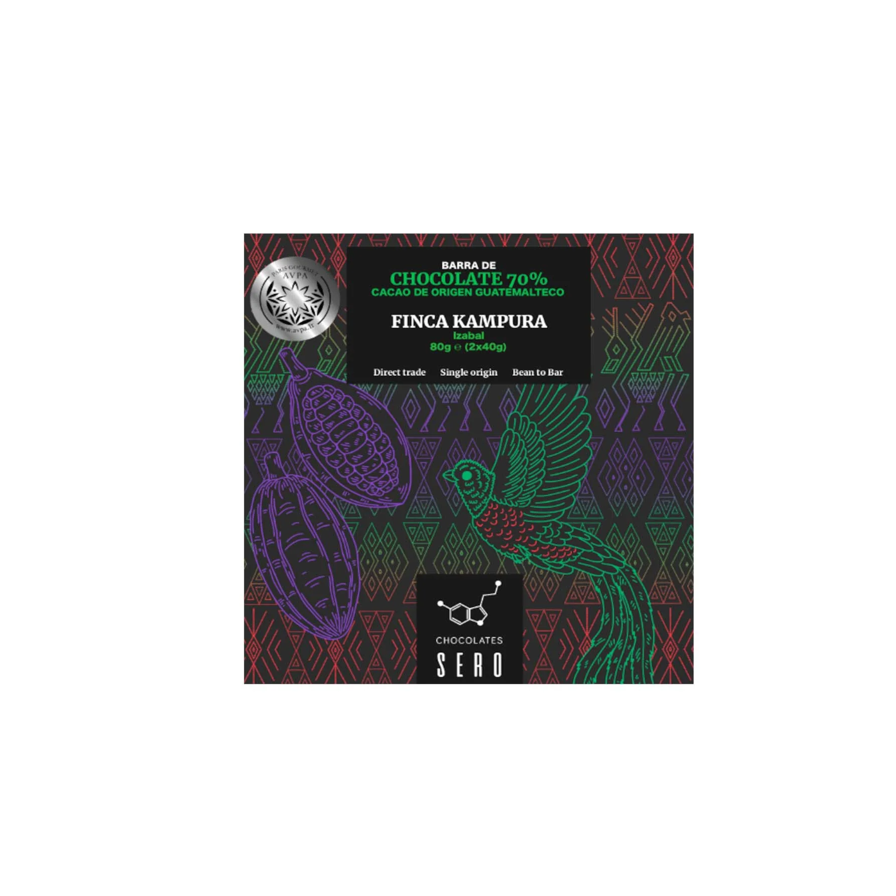 Sero - Fondente 70% Finca Kampura - Guatemala